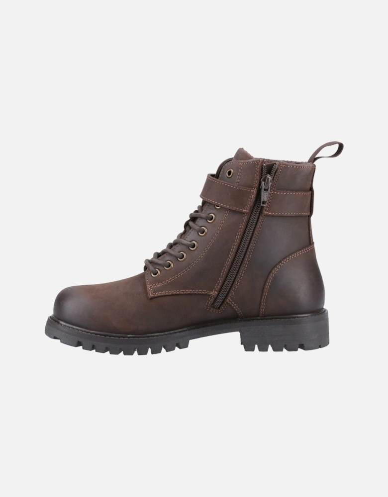 Wanda Leather Women's Brown Boots