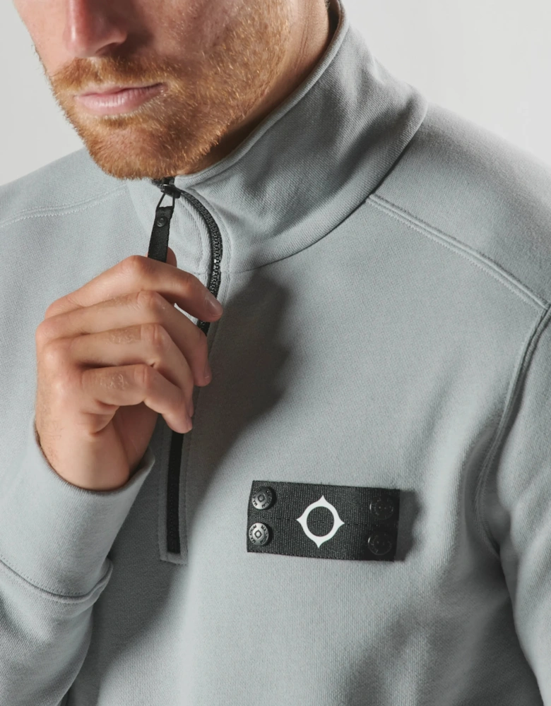 Mastrum Neo Quarter Zip Sweat MAS4565 - Battleship Grey