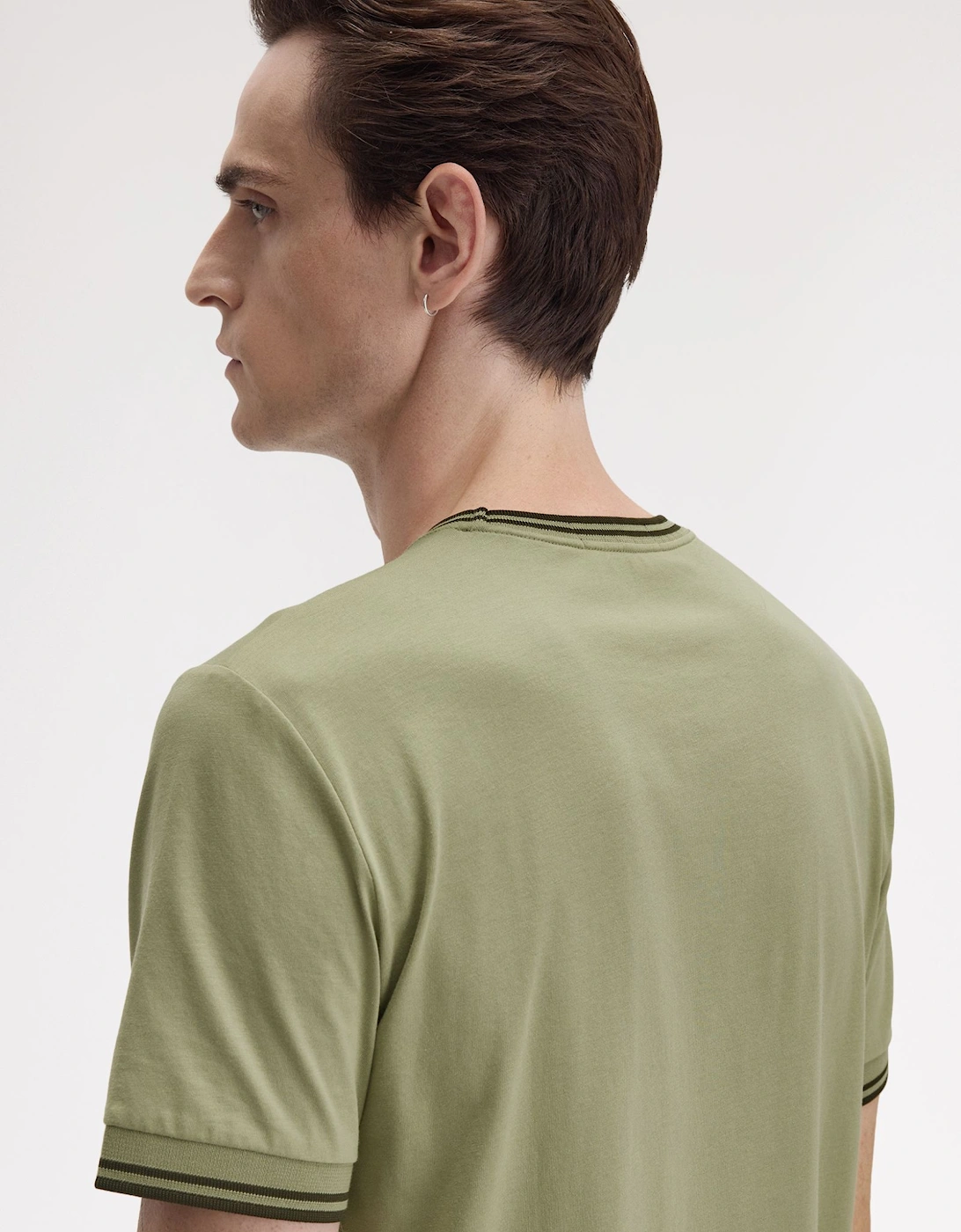 Twin Tipped T-Shirt - Olive Mint/Night Green