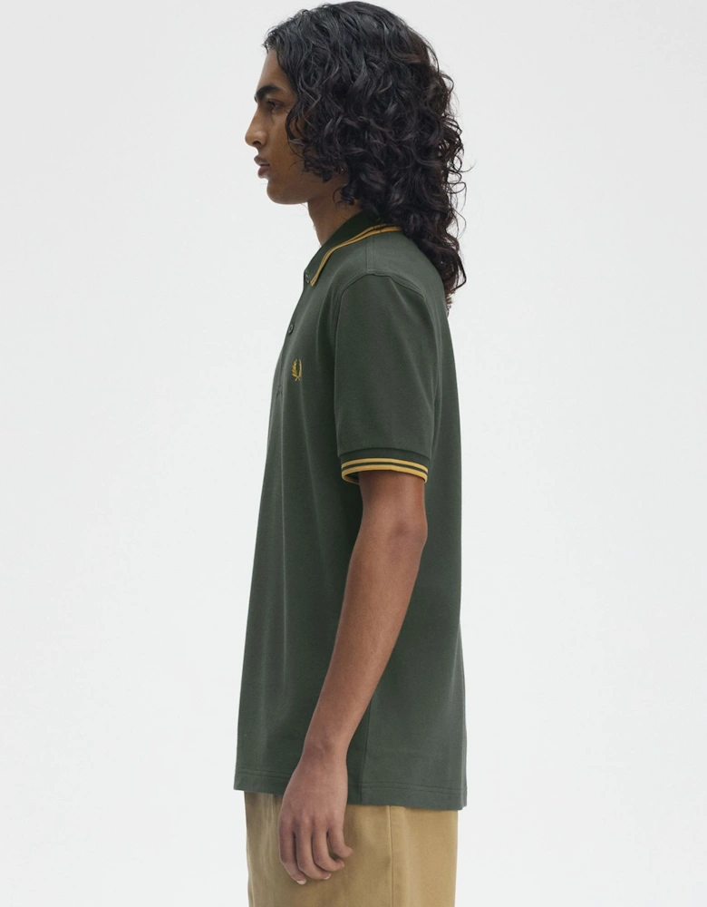 Twin Tipped Shirt - Court Green