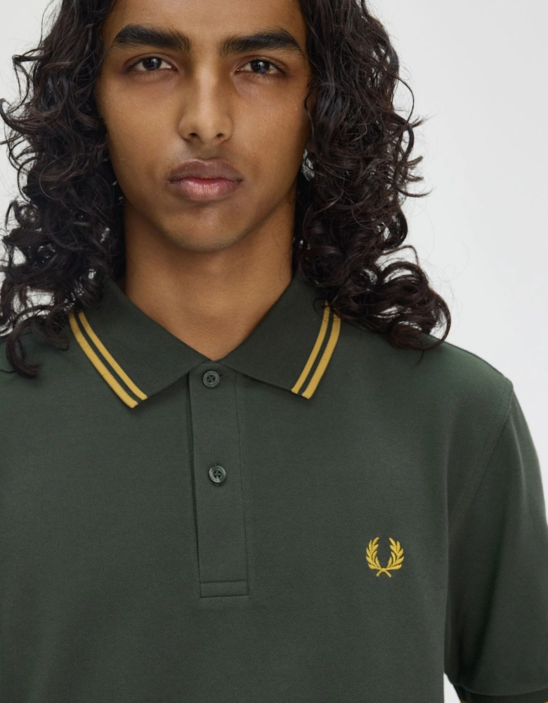 Twin Tipped Shirt - Court Green