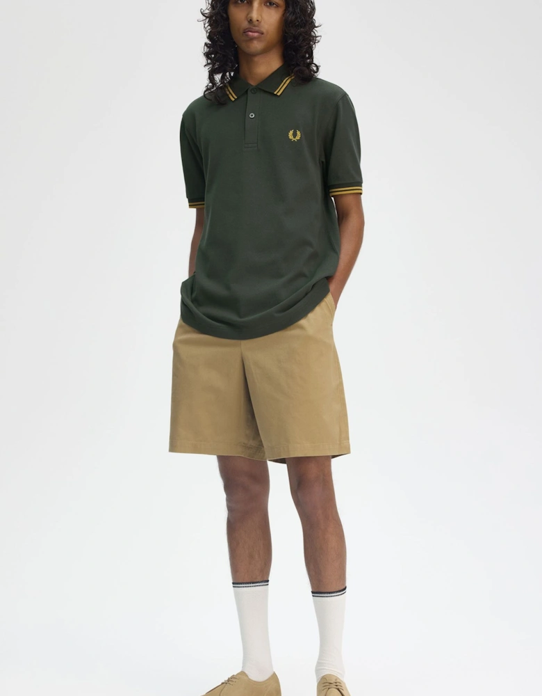 Twin Tipped Shirt - Court Green