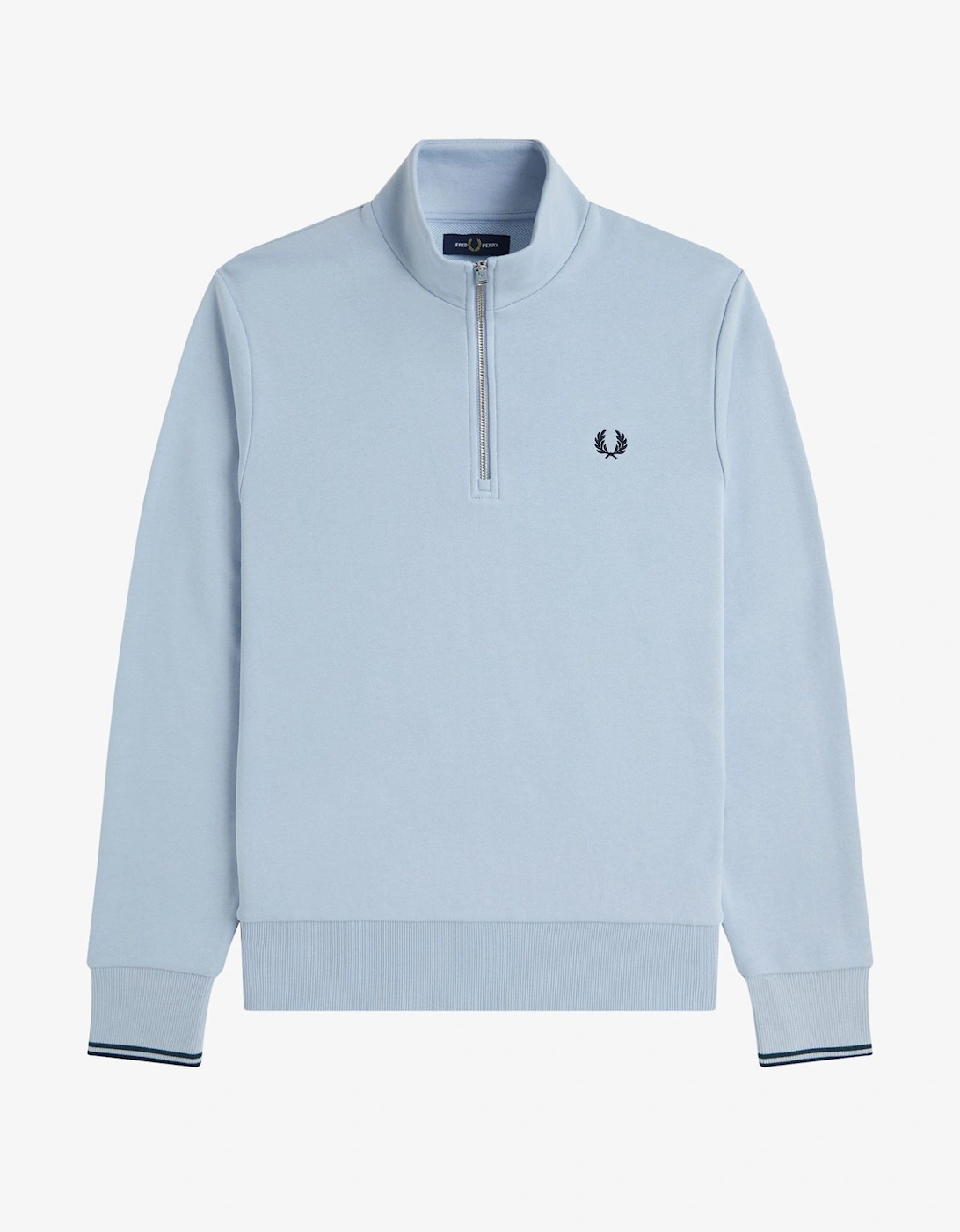 Half-Zip Sweatshirt - Light Smoke, 10 of 9