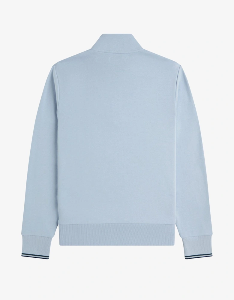 Half-Zip Sweatshirt - Light Smoke