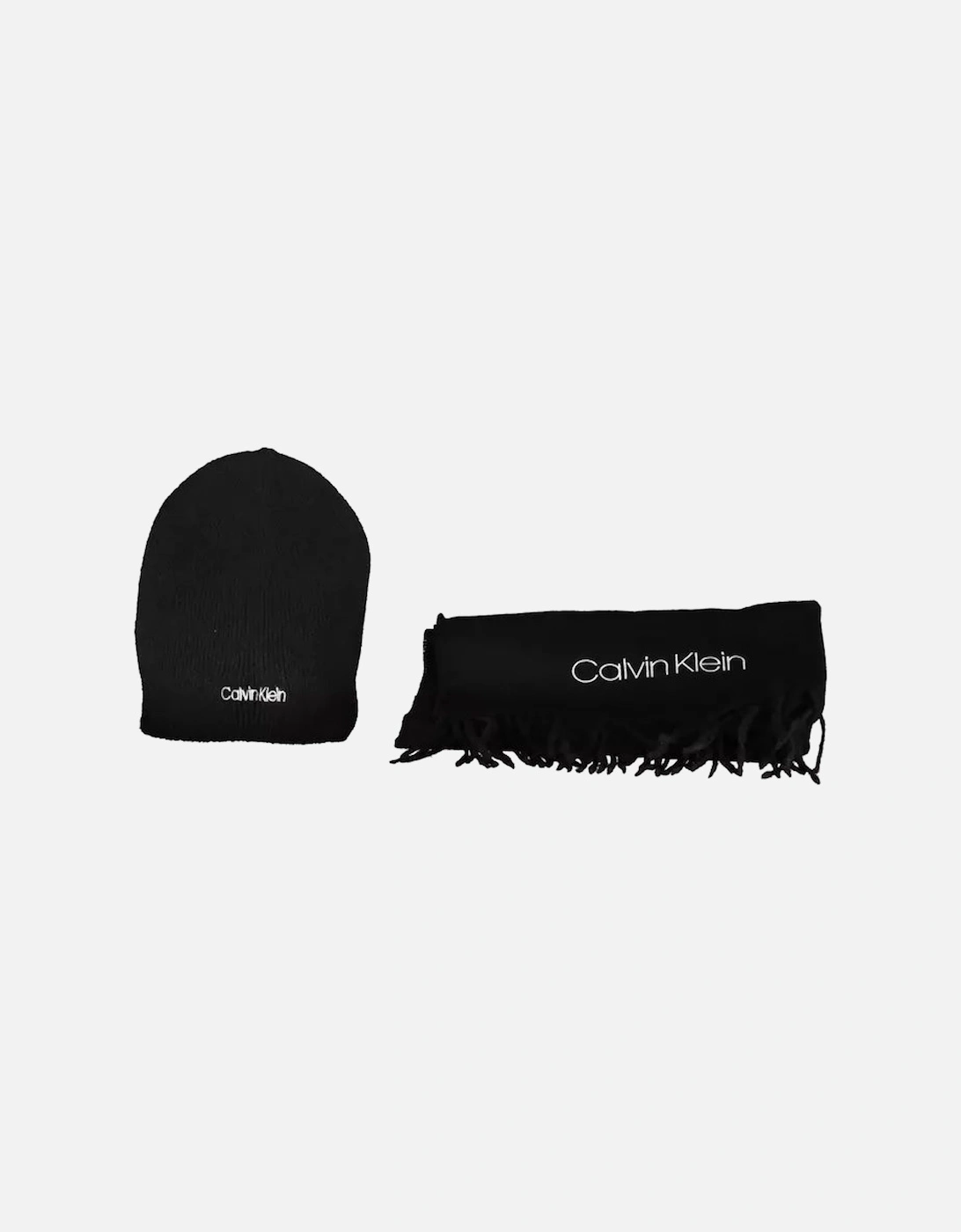 Beanie and Scarf Set Black, 4 of 3
