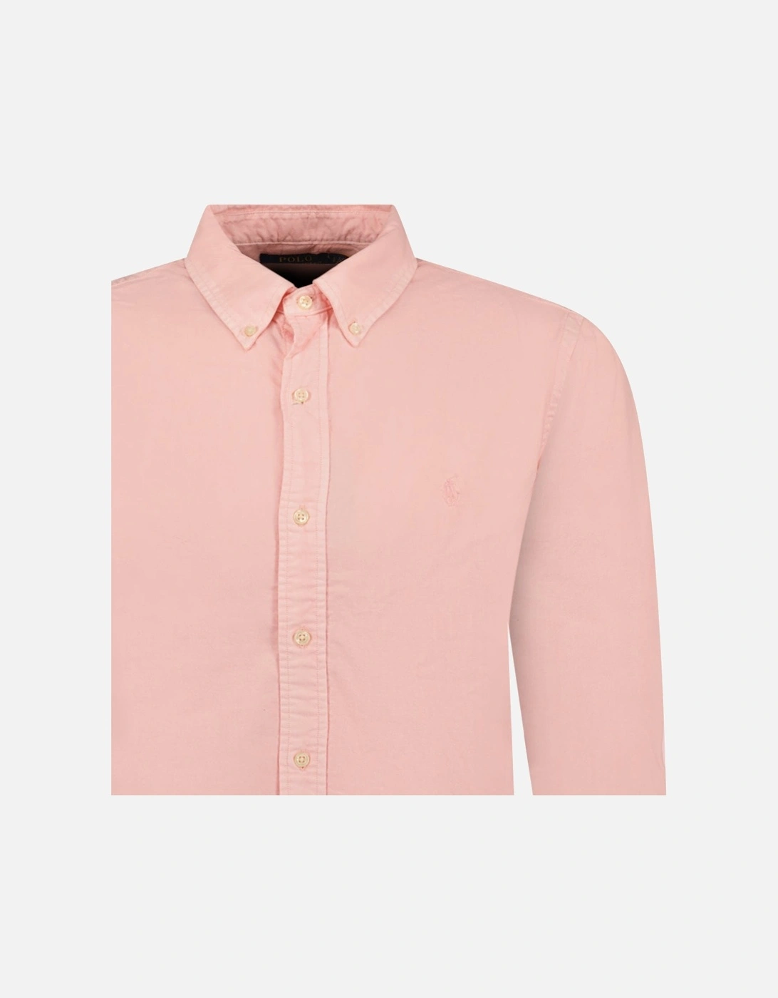 Ralph Lauren Custom Fit Long Sleeve Sport Shirt in Rose