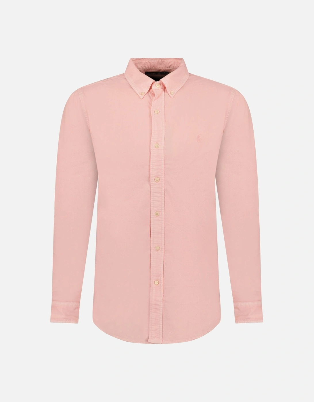 Polo Ralph Lauren Men's Polo Ralph Lauren Custom Fit Long Sleeve Sport Shirt in Rose - Pink