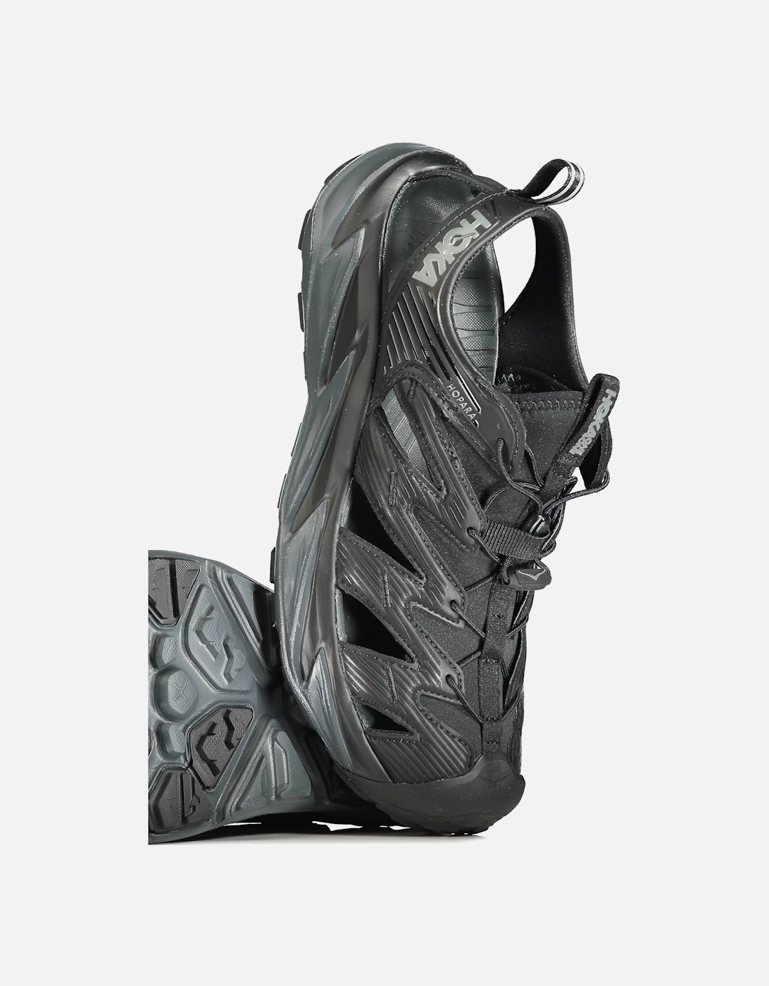 Hopara Sandals - Black/Dark Shadow
