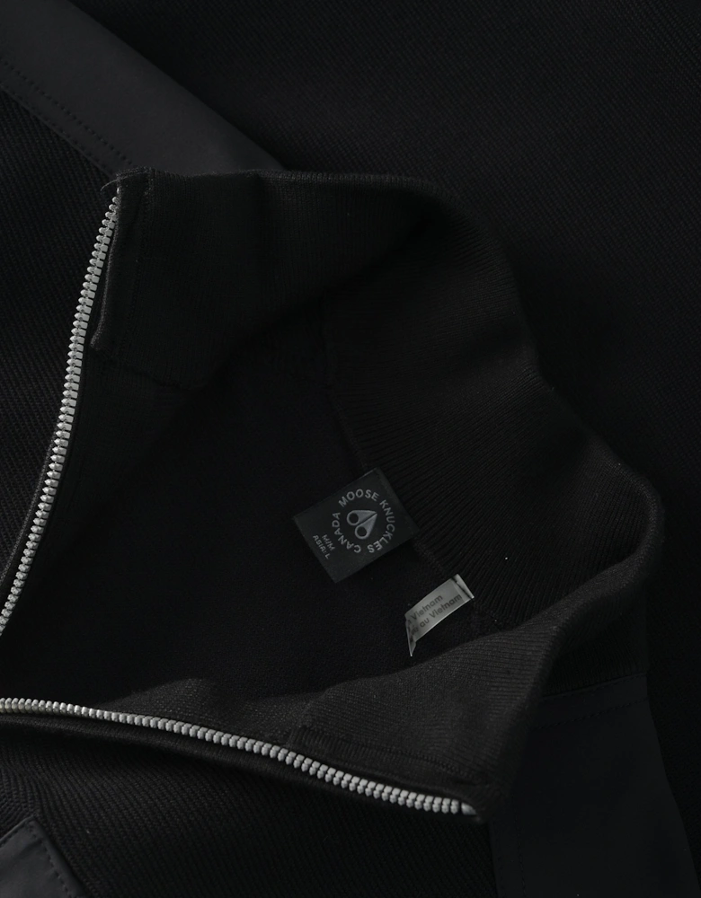 Elowan 1/4 Zip Sweater Black
