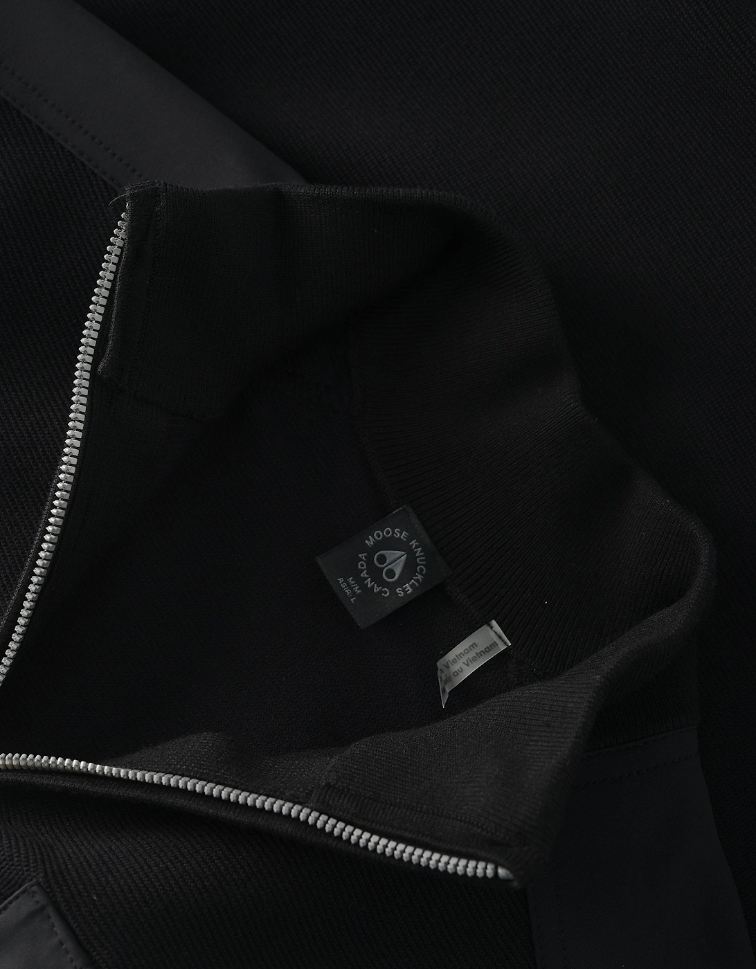 Elowan 1/4 Zip Sweater Black