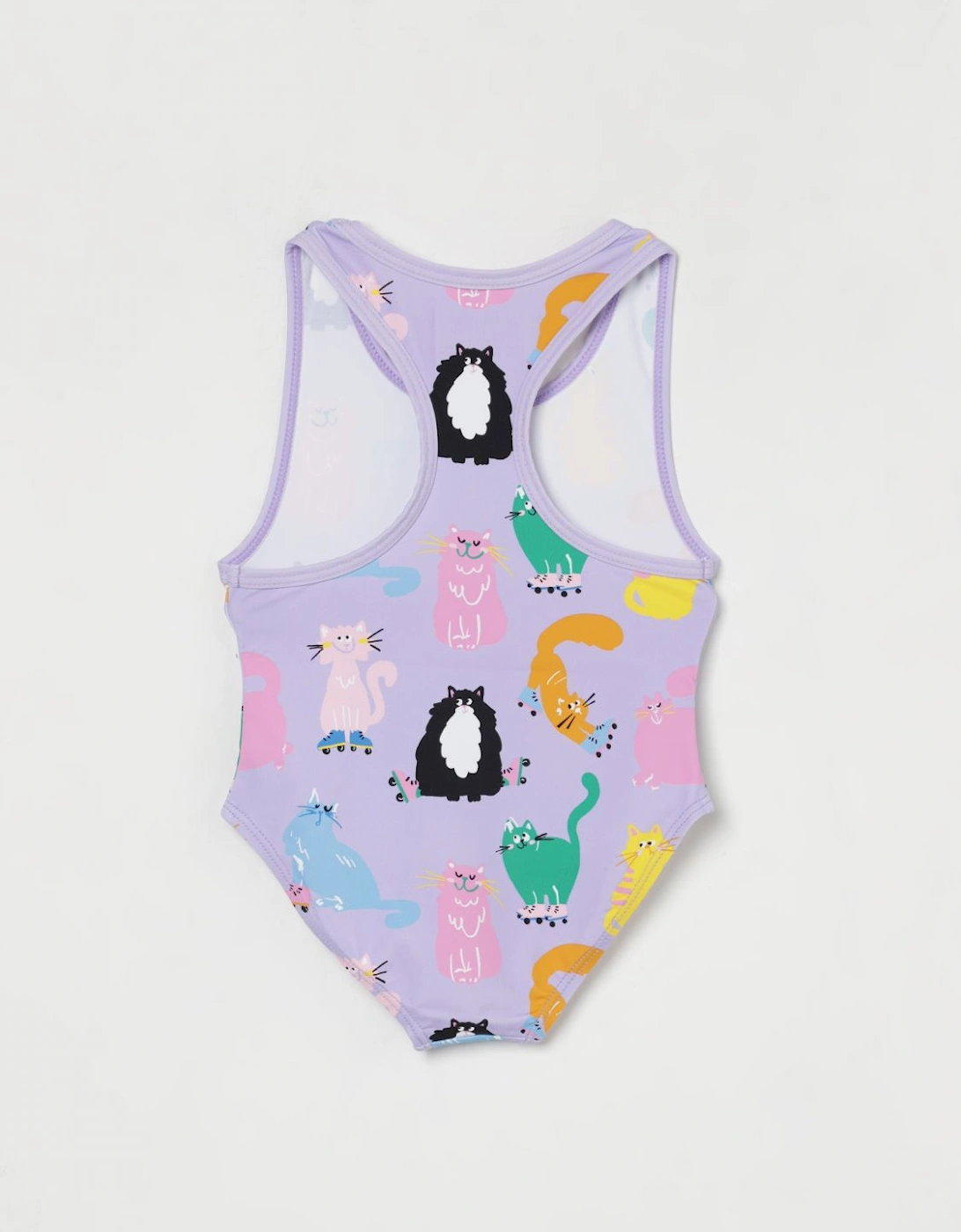 Kids Cat Roller Skate Swimsuit