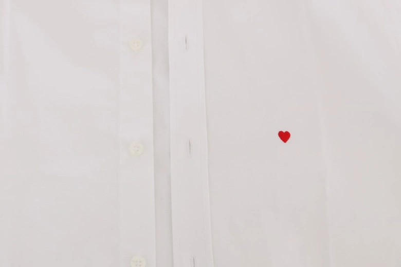 Mens White Love Shirt