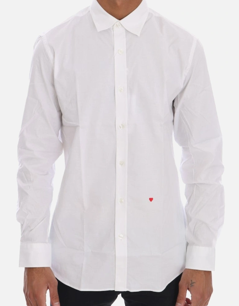 Mens White Love Shirt