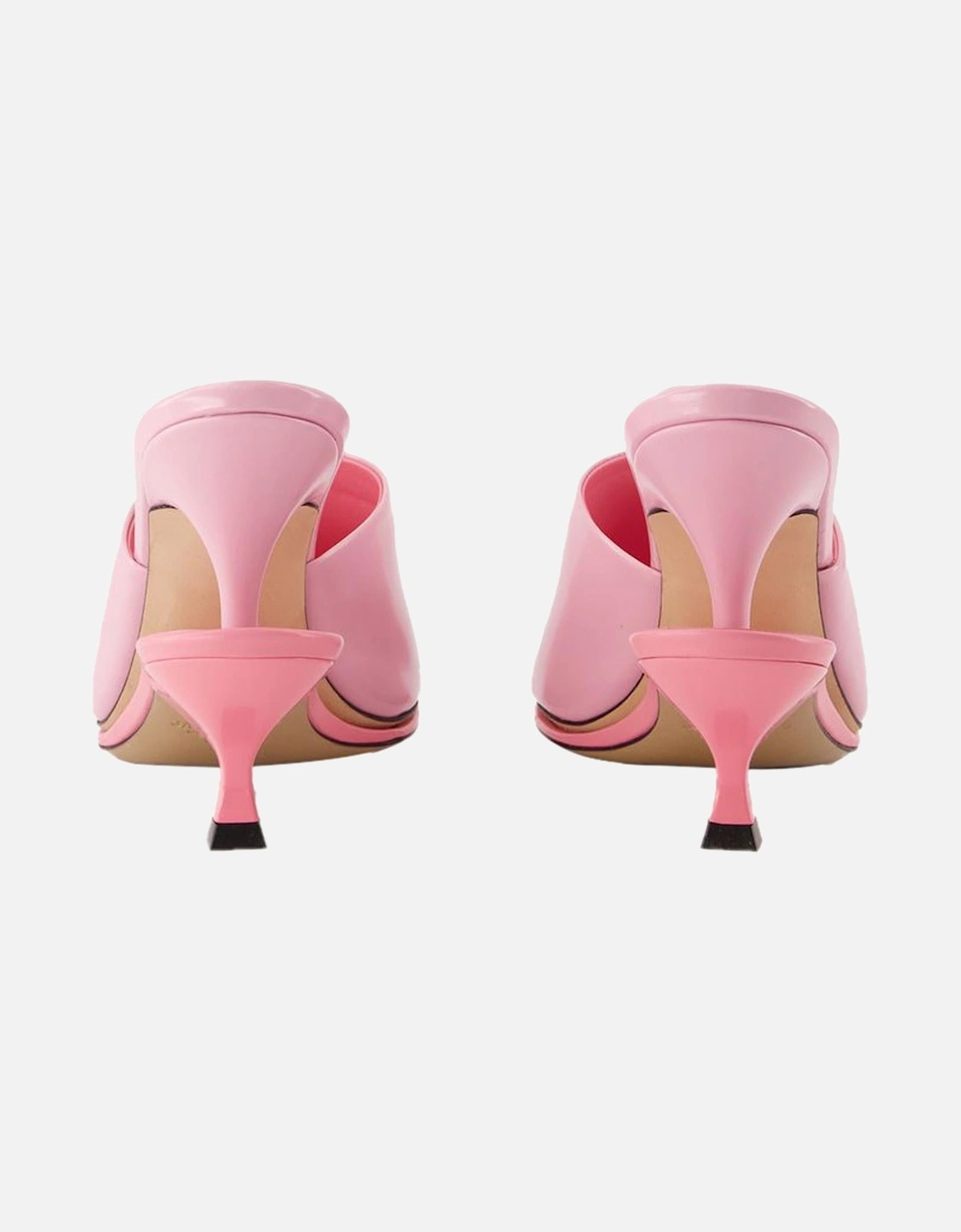 Les Mules Papillon Kitten Heel Mules