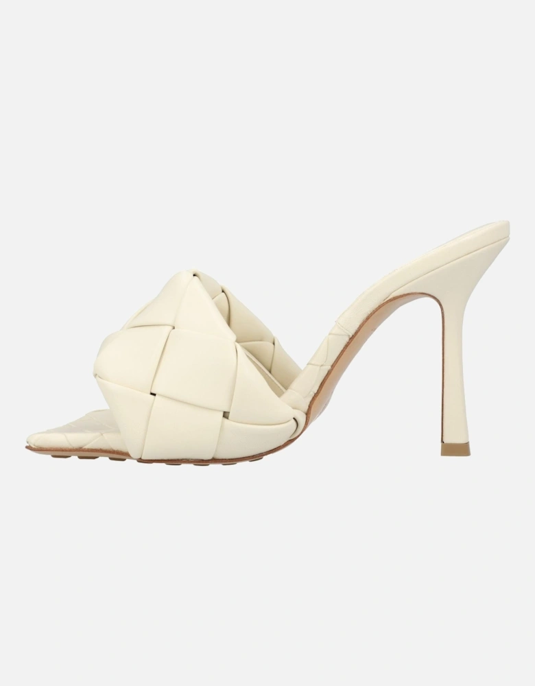 Intrecciato Leather Mules with Rubber-Injected Outsole