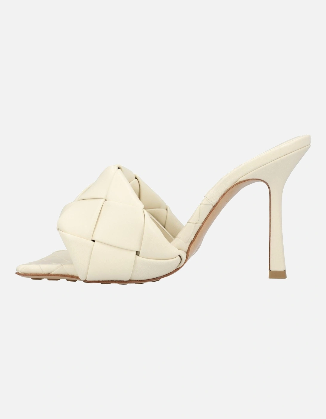 Intrecciato Leather Mules with Rubber-Injected Outsole