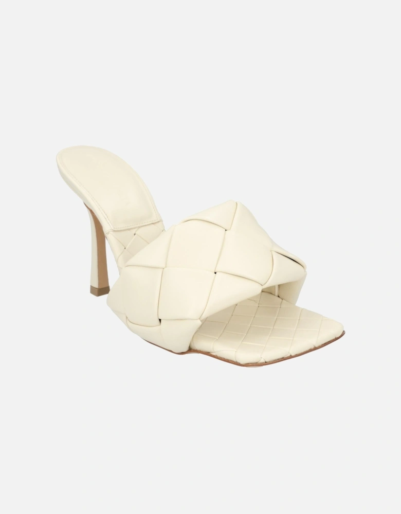 Intrecciato Leather Mules with Rubber-Injected Outsole