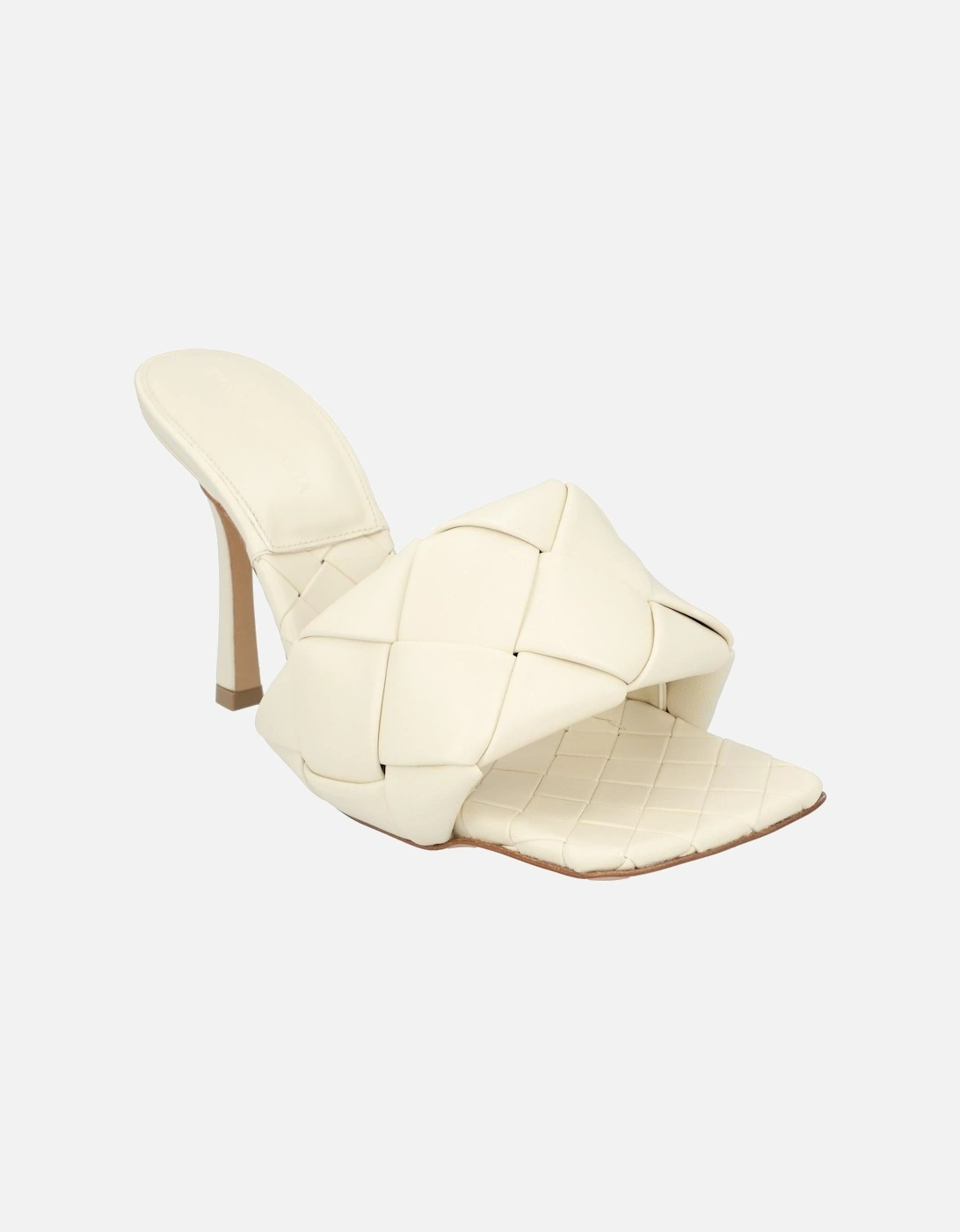 Intrecciato Leather Mules with Rubber-Injected Outsole