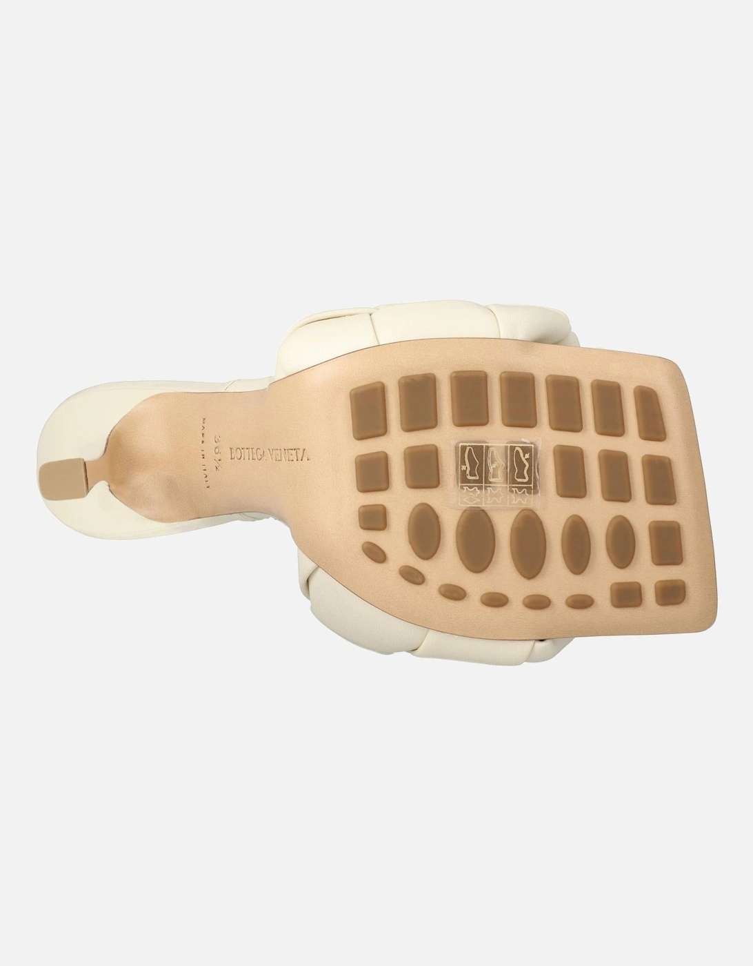 Intrecciato Leather Mules with Rubber-Injected Outsole