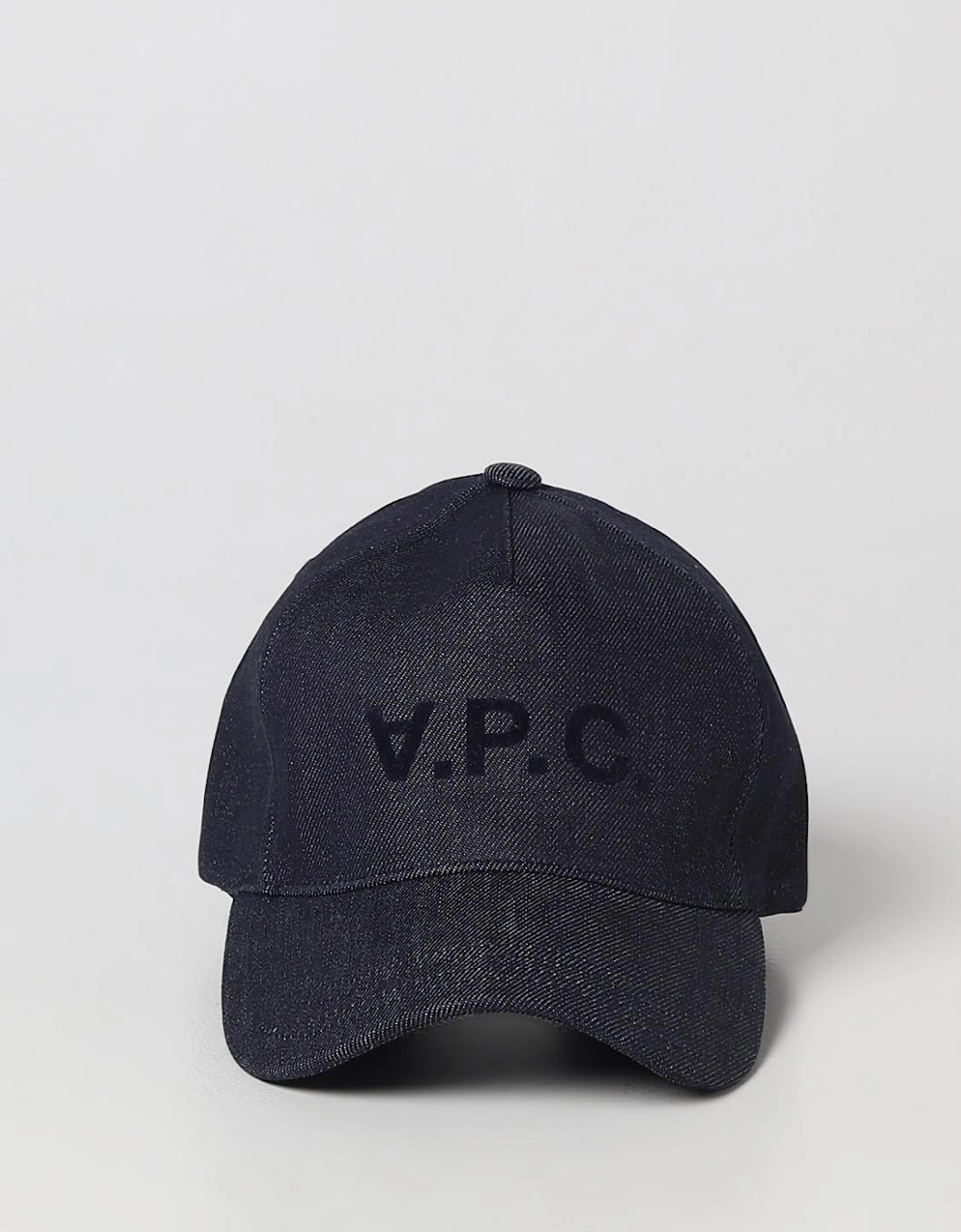 Denim Baseball Cap Embroidered Logo