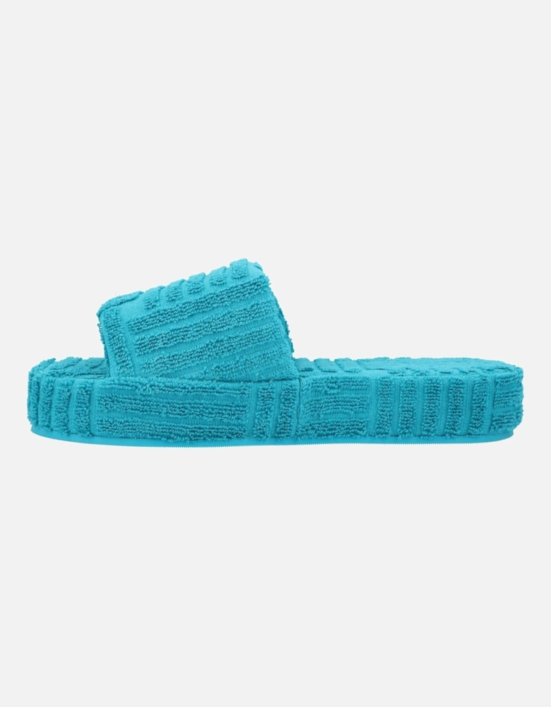 Terry Cloth Slide Slippers