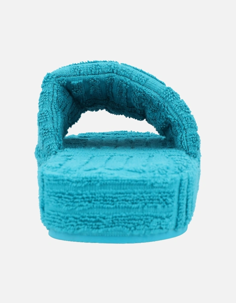 Terry Cloth Slide Slippers