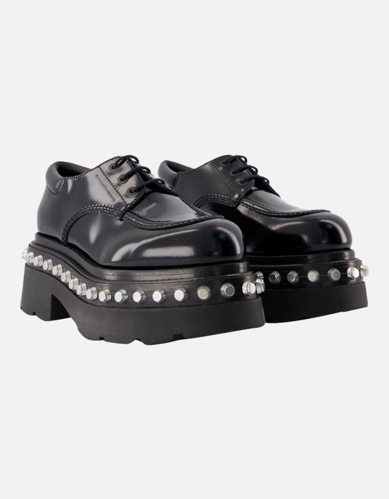 Platform Oxford Studded Shoes