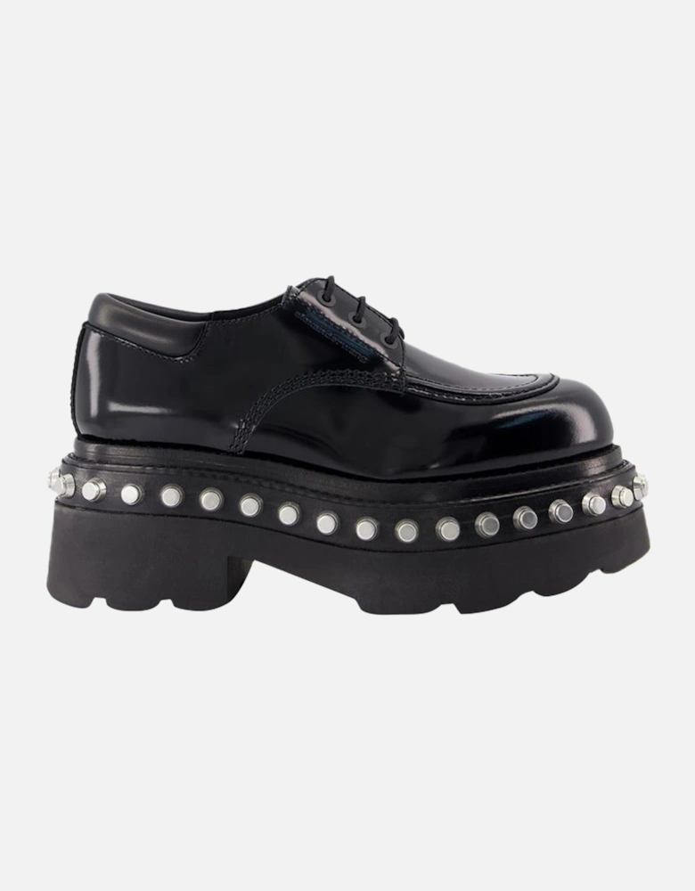 Platform Oxford Studded Shoes