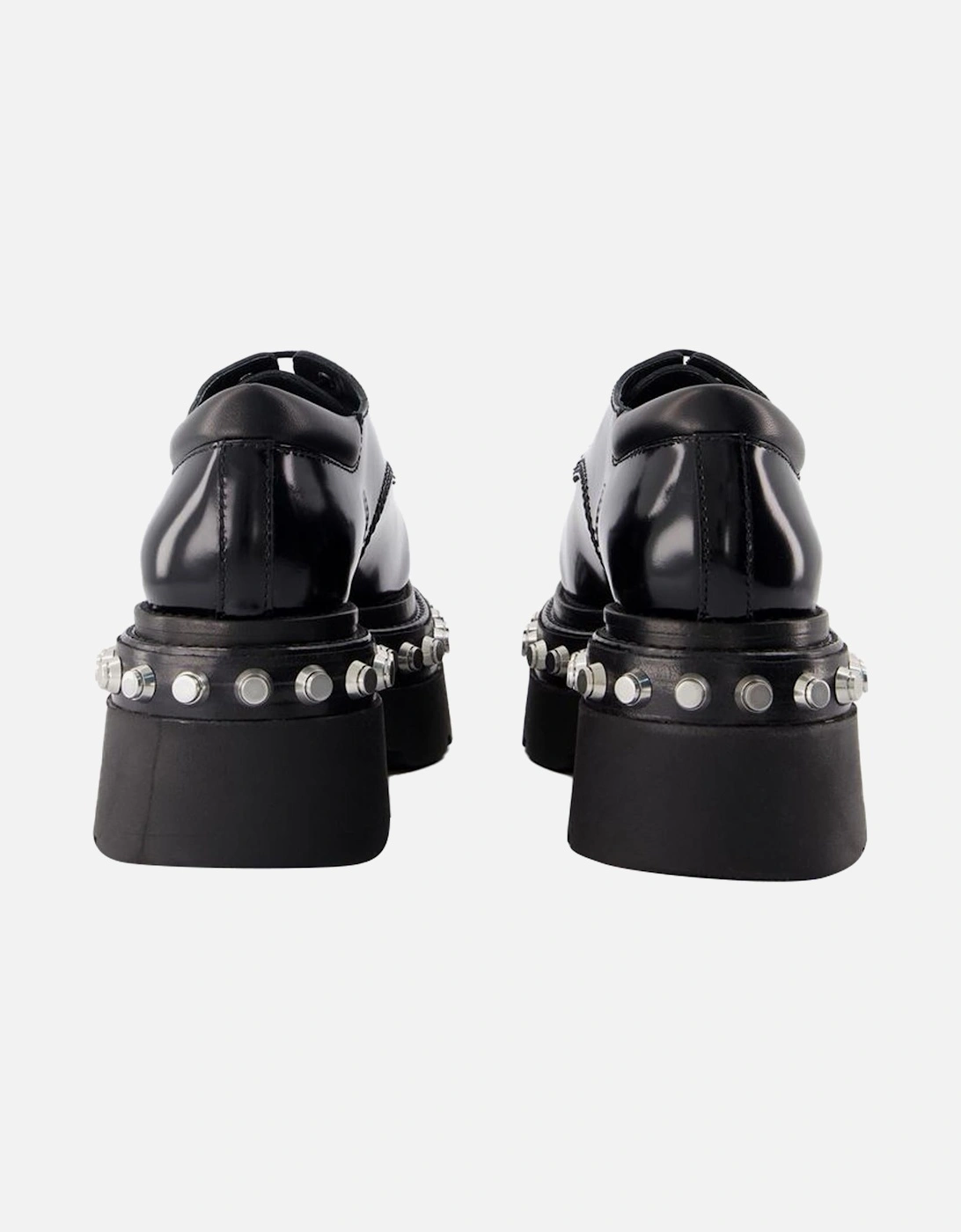 Platform Oxford Studded Shoes