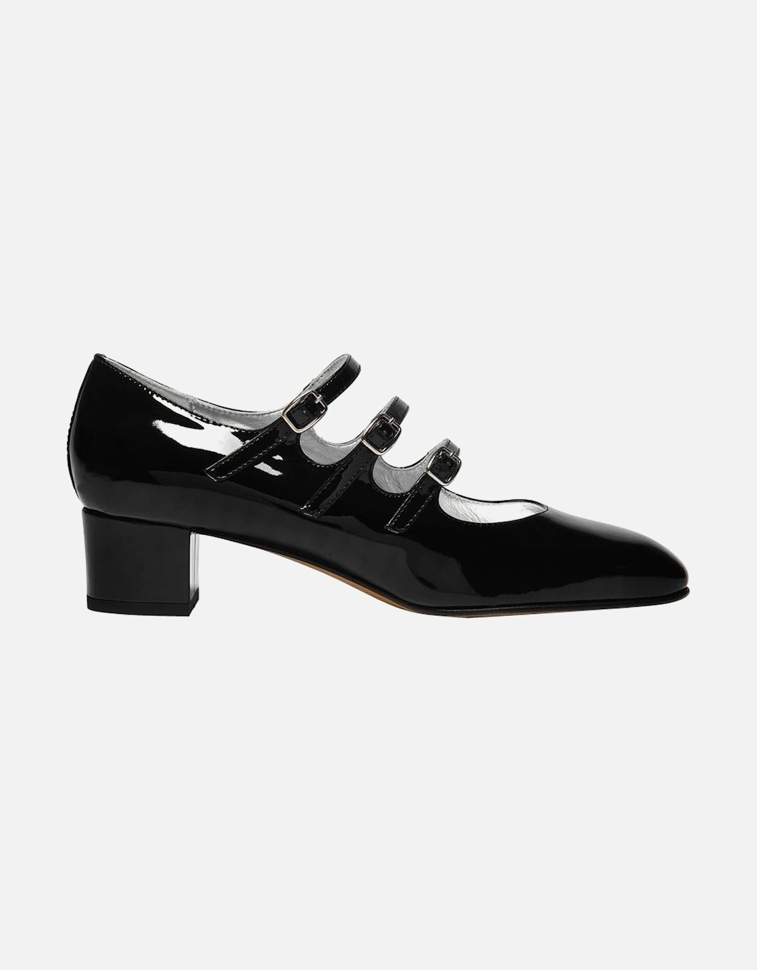Triple Strap Patent Leather Heels, 9 of 8