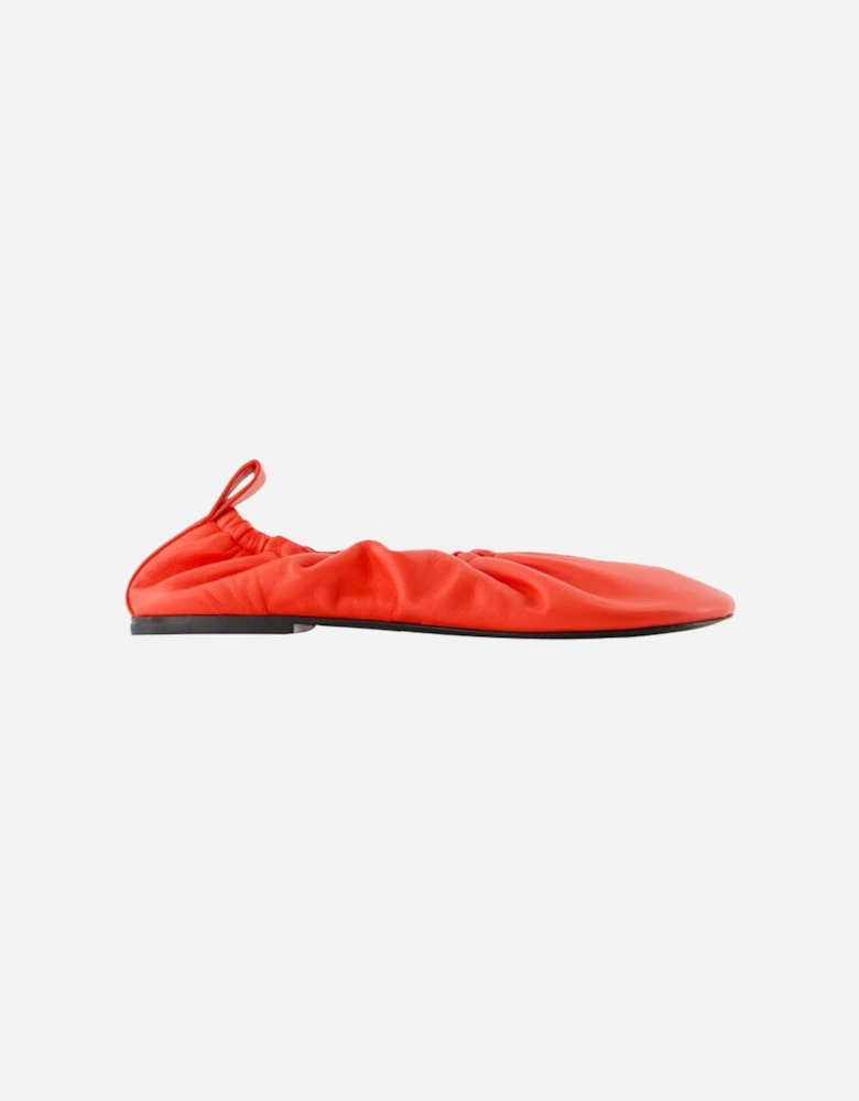 Leather Ballet Flats