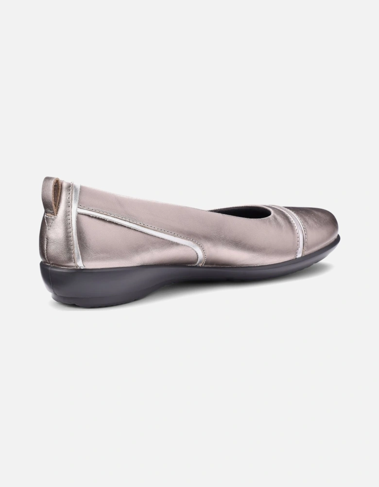 Wren Womens Wide Fit Ballet Pumps
