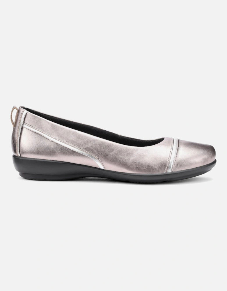 Wren Womens Wide Fit Ballet Pumps