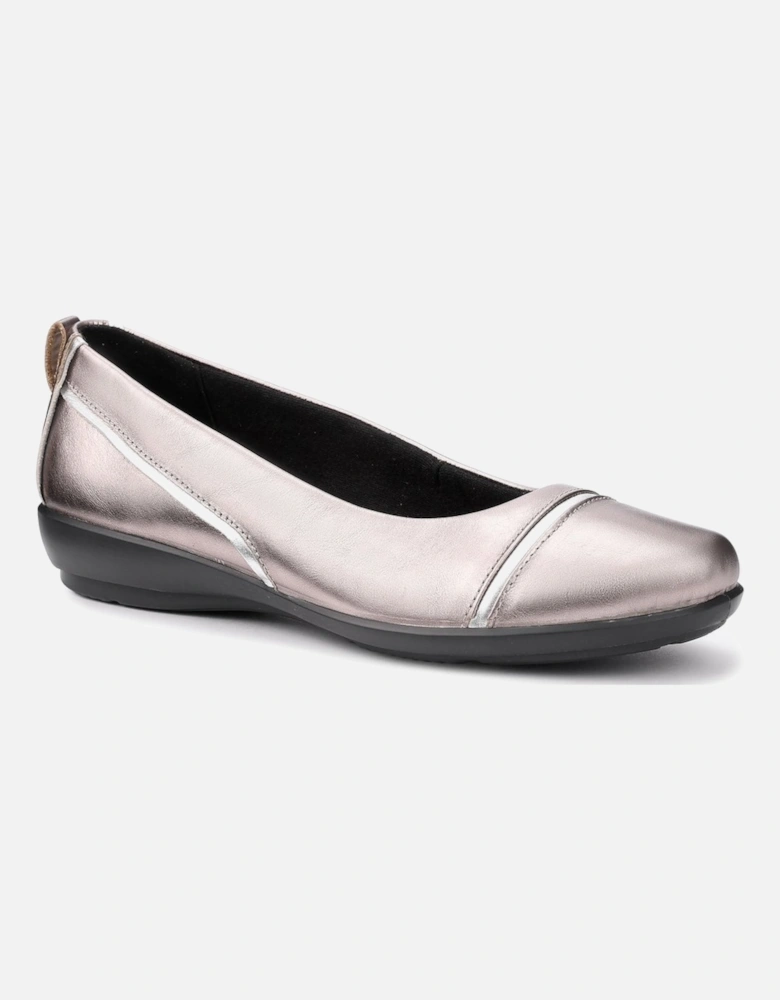 Wren Womens Wide Fit Ballet Pumps