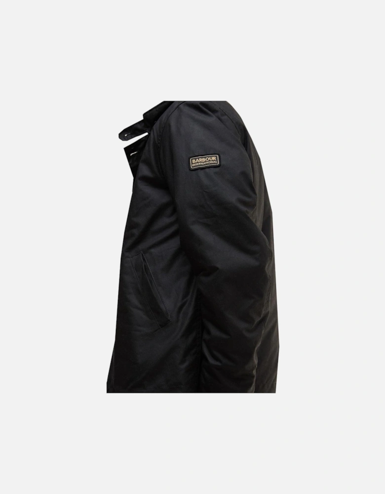 Men's Mayburn Black Wax Jacket