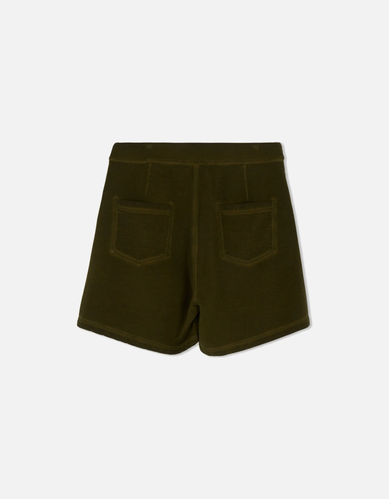 Long Arnold Drawstring Shorts Green