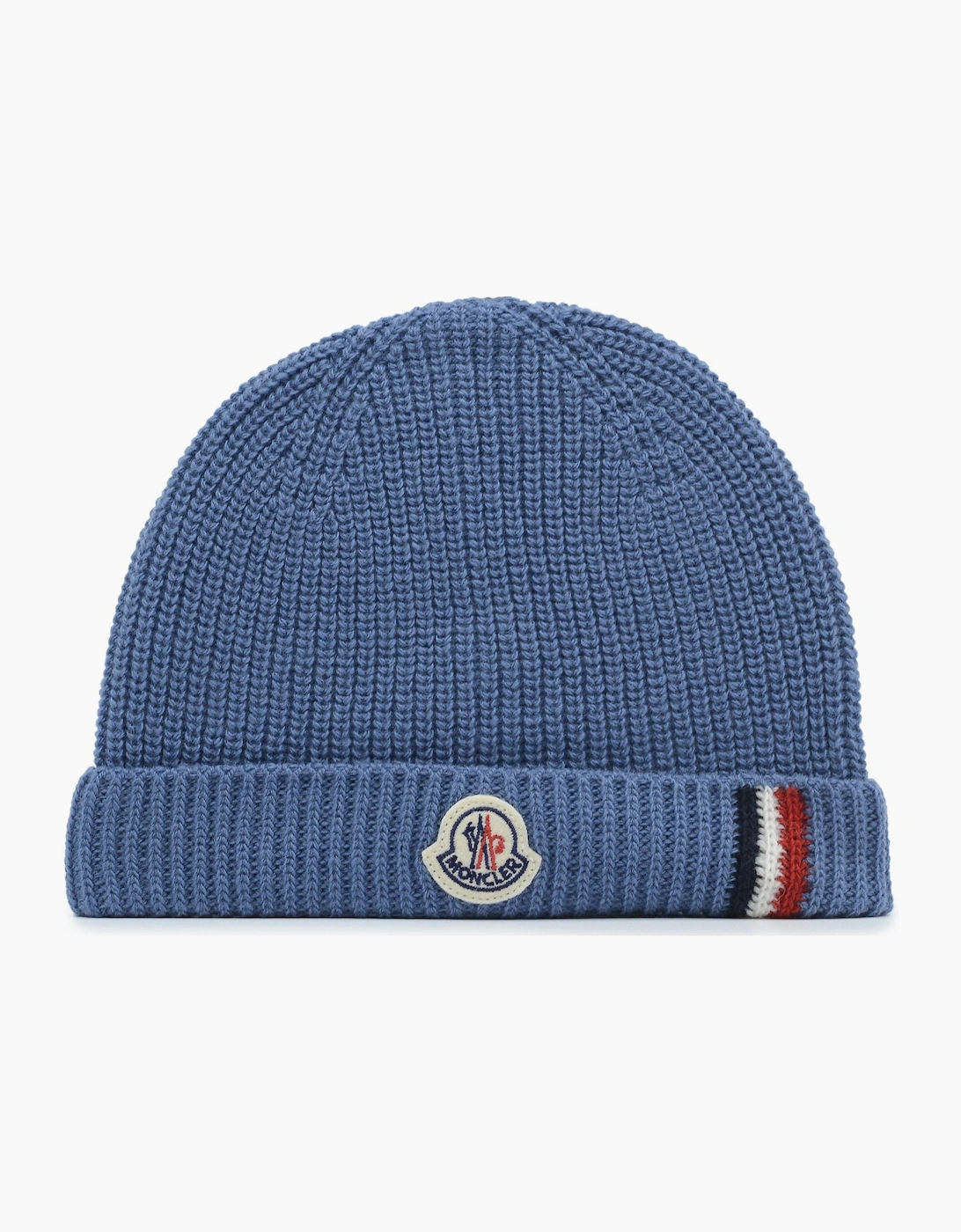 Moncler Baby RWB Tape Hat Blue - Size: XS
