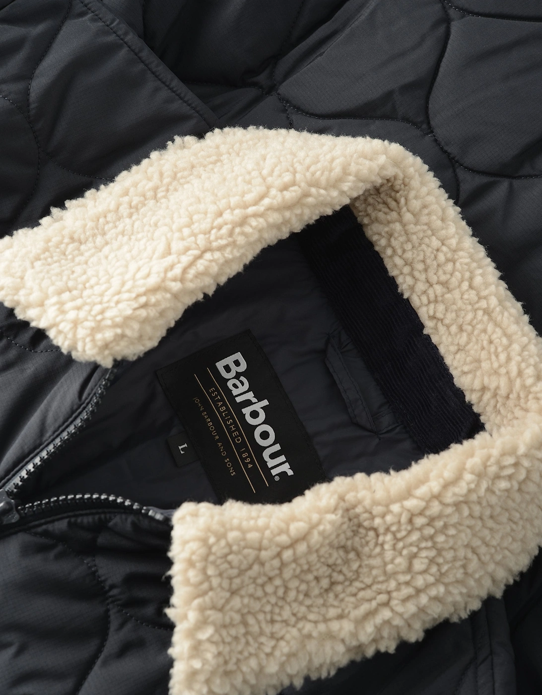 Jig Quilted Jacket Navy
