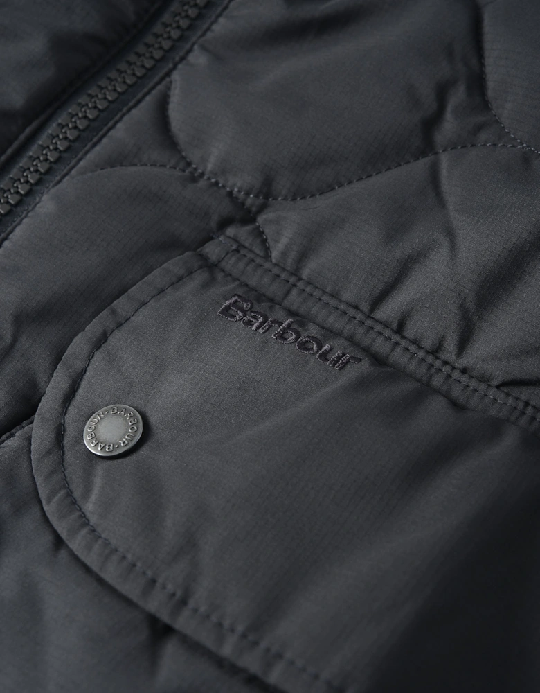 Jig Quilted Jacket Navy