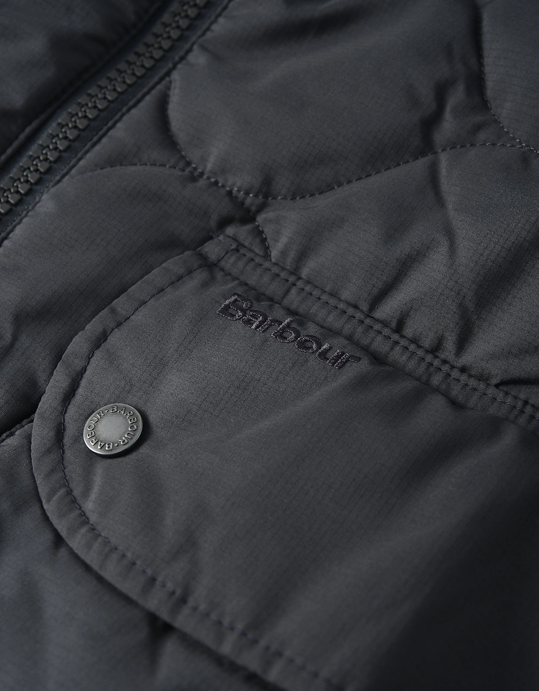 Jig Quilted Jacket Navy