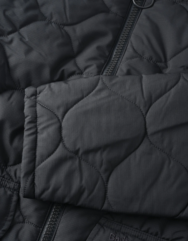 Jig Quilted Jacket Navy