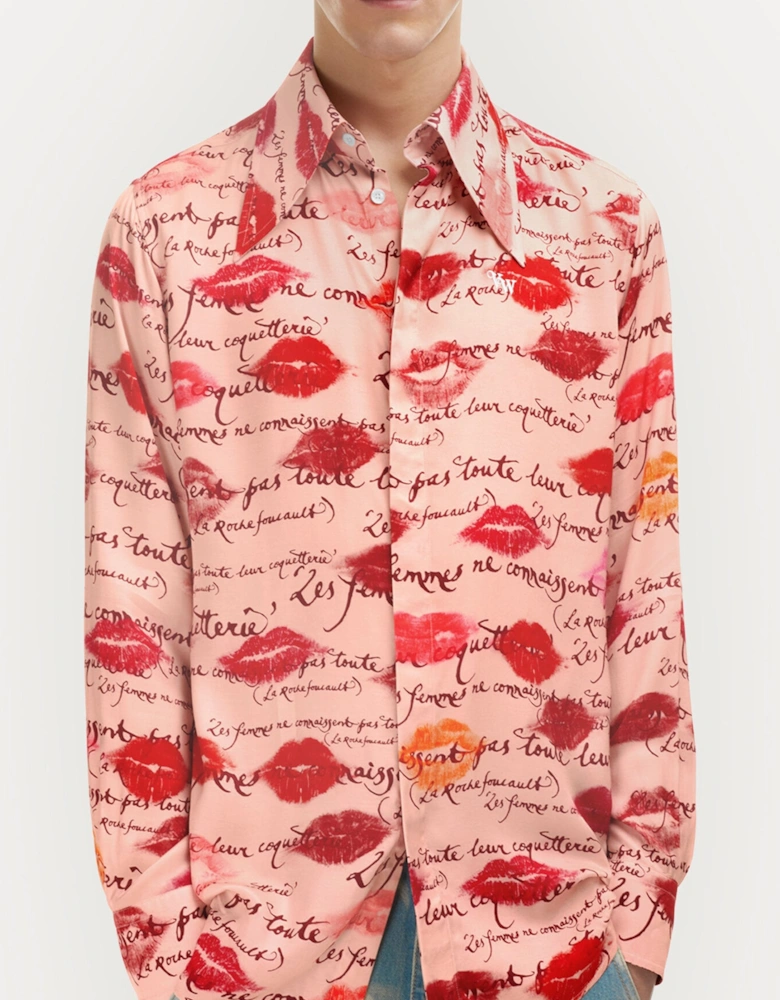 KISSES TUXEDO SHIRT