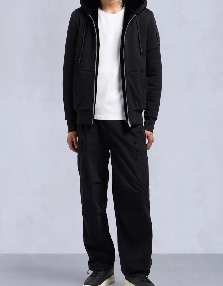 Classic Bunny Hooded Top Black