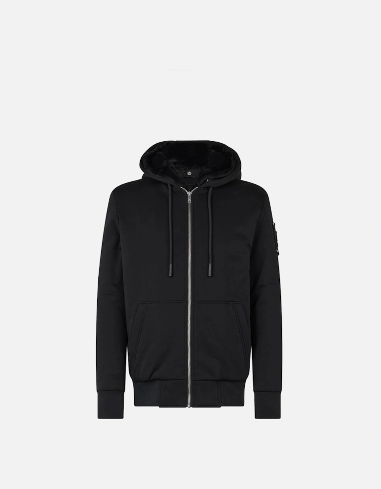 Classic Bunny Hooded Top Black