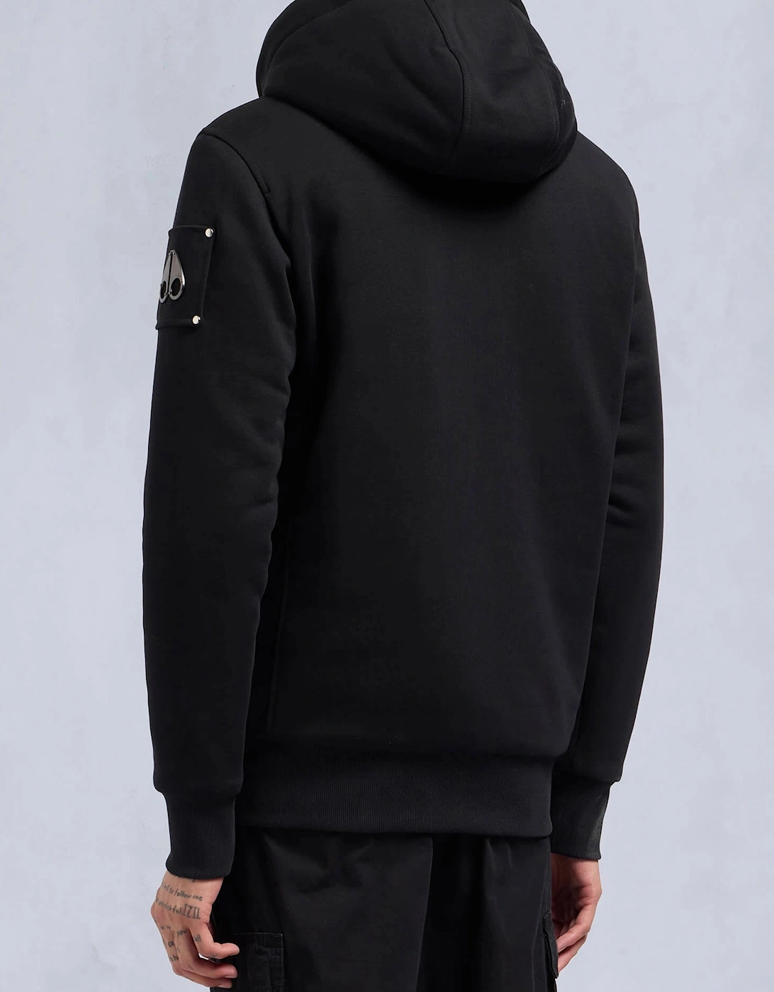 Classic Bunny Hooded Top Black