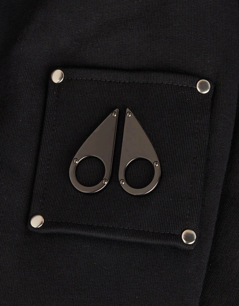 Classic Bunny Hooded Top Black