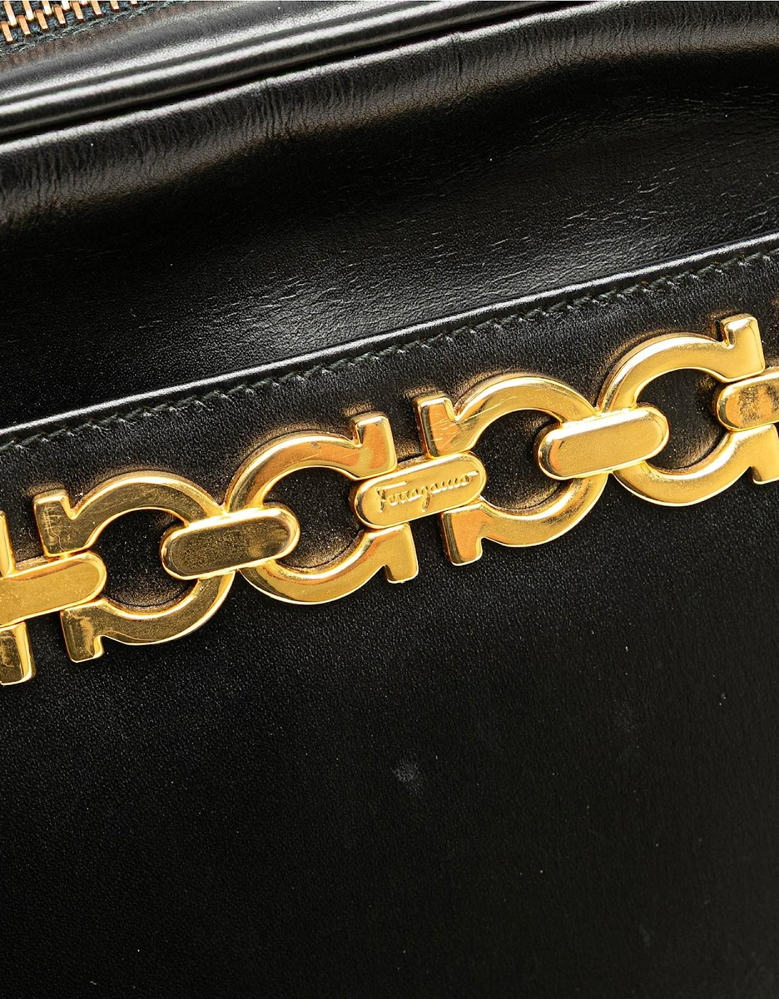 Leather Crossbody Bag with Adjustable Strap and Exterior Slip Pocket