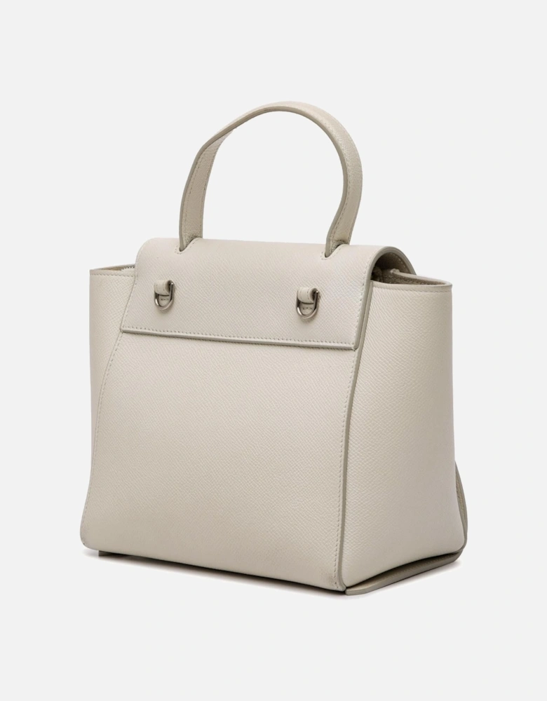 Nano Grained Calfskin Belt Bag with Detachable Strap and Magnetic Closure