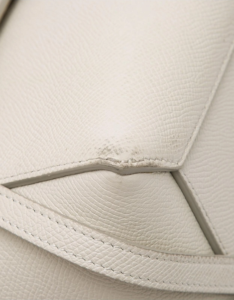 Nano Grained Calfskin Belt Bag with Detachable Strap and Magnetic Closure