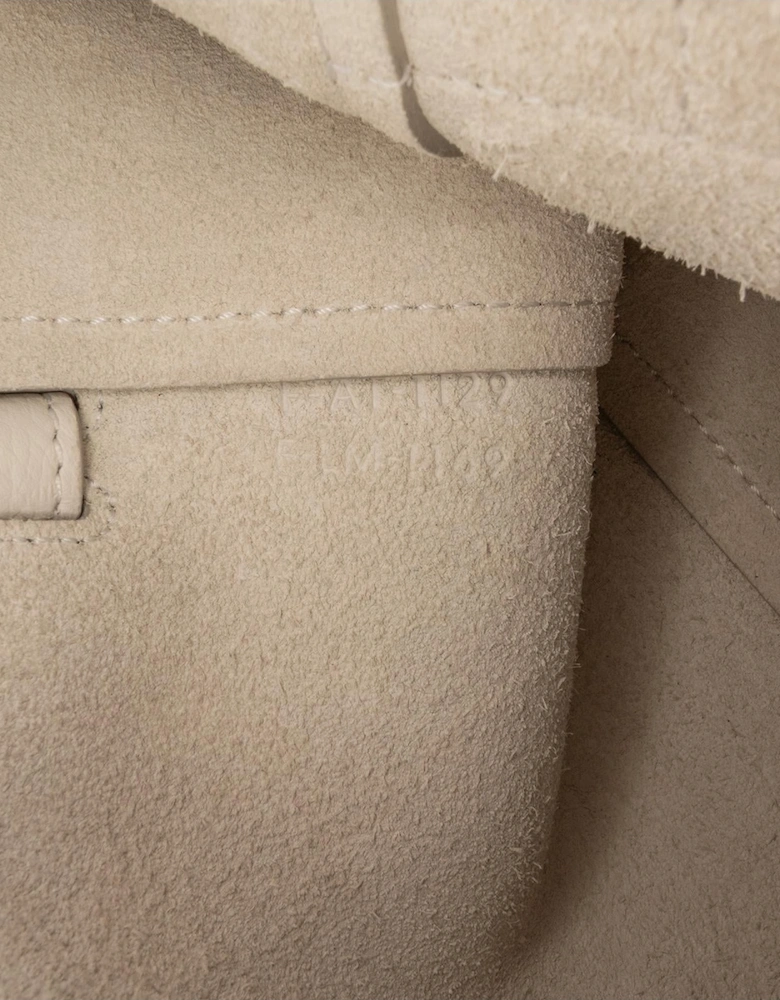 Nano Grained Calfskin Belt Bag with Detachable Strap and Magnetic Closure
